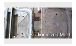 Sectionalized Mold
